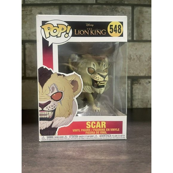 Funko Pop Disney The Lion King Live : SCAR #548 Vinyl  With box - Picture 1 of 5